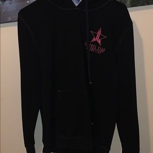 Jeffree star hoodie black and pink